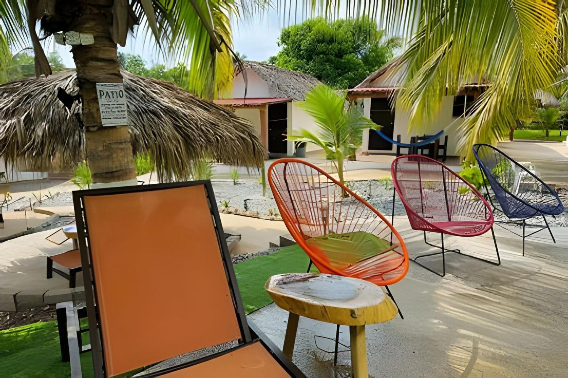 Casa Las Palmas Playa La Saladita Zihuatanejo Ngoại thất bức ảnh
