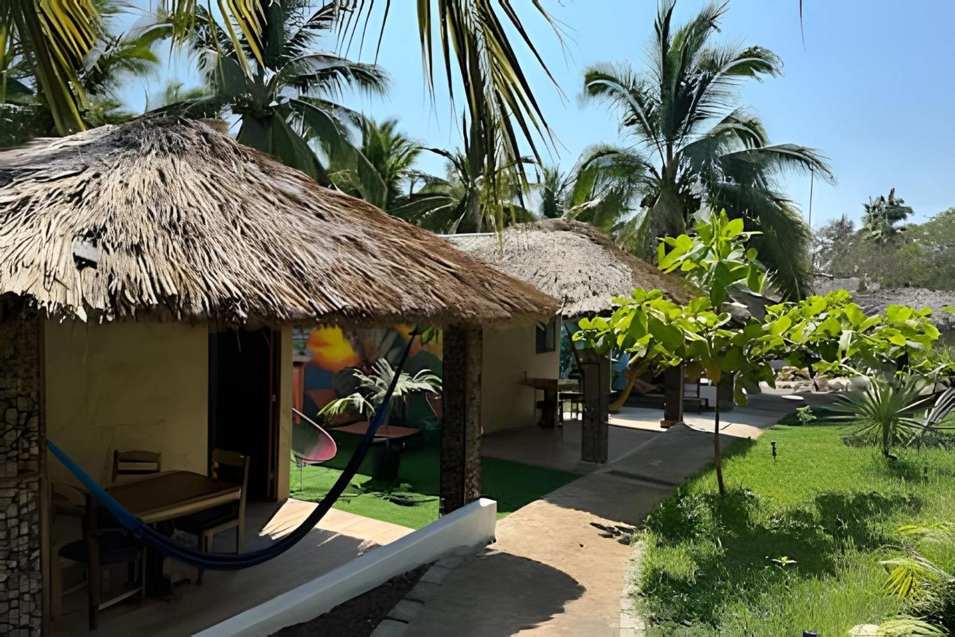 Casa Las Palmas Playa La Saladita Zihuatanejo Ngoại thất bức ảnh
